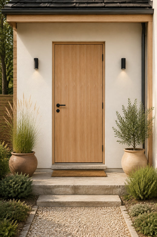 Joinery External Solid Oak Flush Door