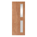 JB Kind Paint Grade Internal Fire Door with 2 Glazed Openings