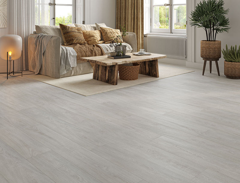 VarioClic 8mm Arkansas Smoky Grey Plank Laminate Flooring | 193 x 1204 x 8mm
