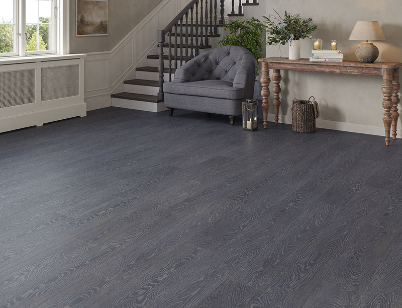 VarioClic 12mm Lecce Black Ebony Plank Laminate Flooring | 134 x 1204 x 12mm