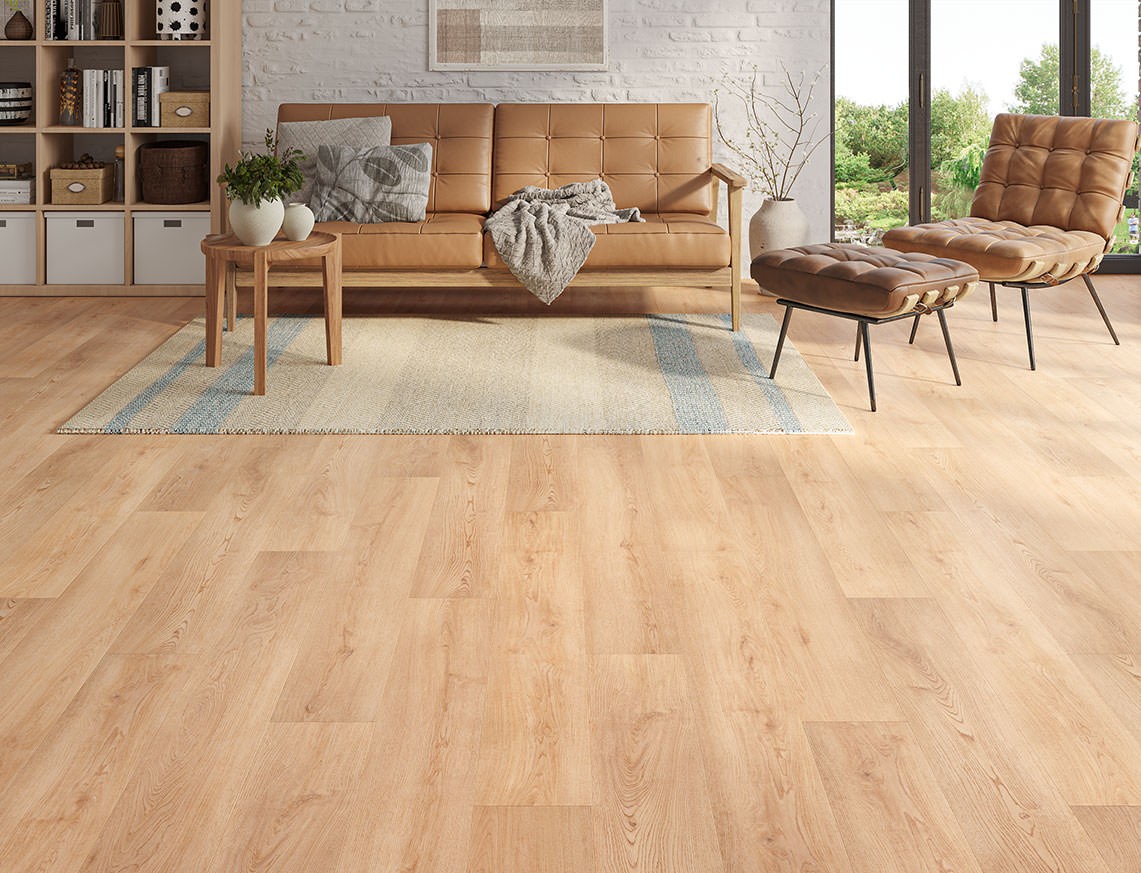 Hartland Oak Brown Oak Plank LVT Flooring | 180 x 1220 x 5/0.5mm