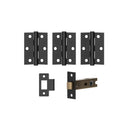 LPD Hinge & Latch Pack Matt Black