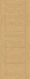 Artis Ladder 5P Unfinished Oak Door