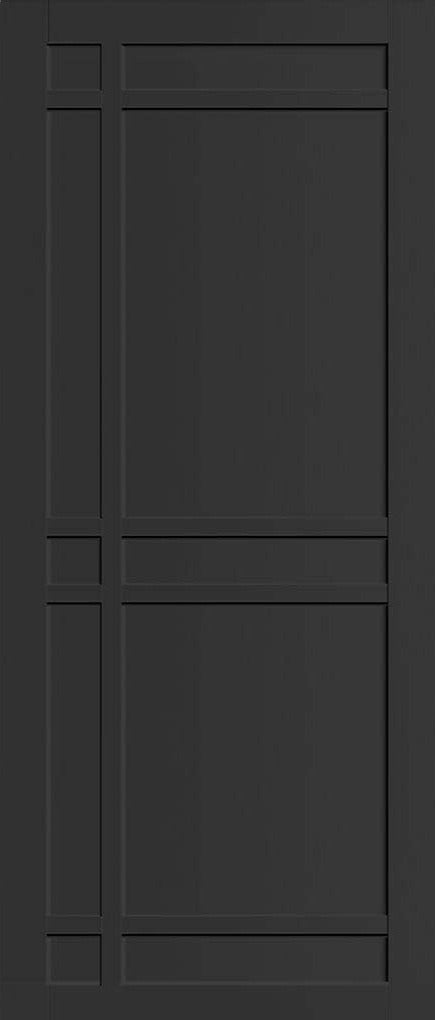 Handmade Eco Urban Leith 9 Panel Door DD6316 Shadow Black Premium Primed
