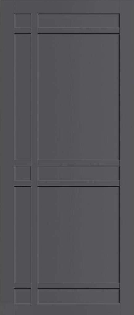Handmade Eco Urban Leith 9 Panel Door DD6316 Stormy Grey Premium Primed