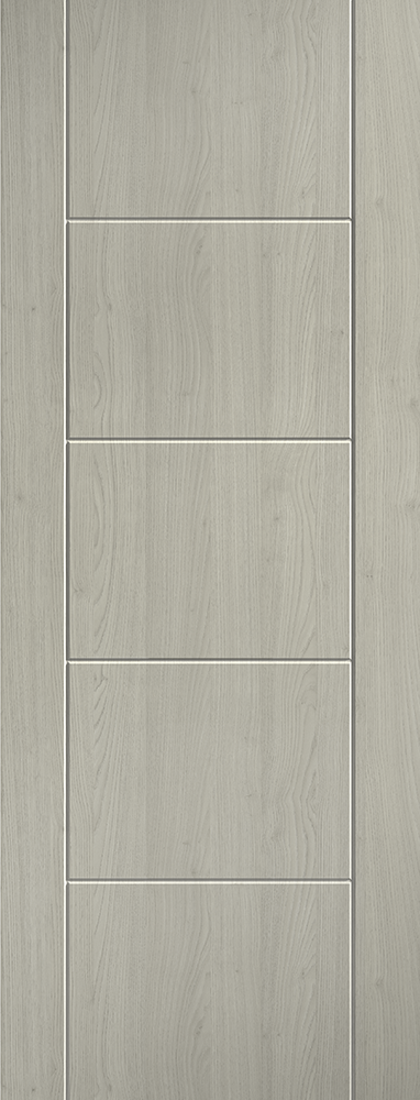 LPD Ladder Light Grey Laminate Pre-Finished Door