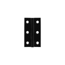 Millhouse Brass Cabinet Butt Hinges 50mm x 28mm x 2mm - Matt Black