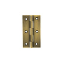 Millhouse Brass Cabinet Butt Hinges 64mm x 35mm x 2mm - Antique Brass
