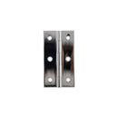 Millhouse Brass Cabinet Butt Hinges 75mm x 41mm x 2mm - Polished Chrome