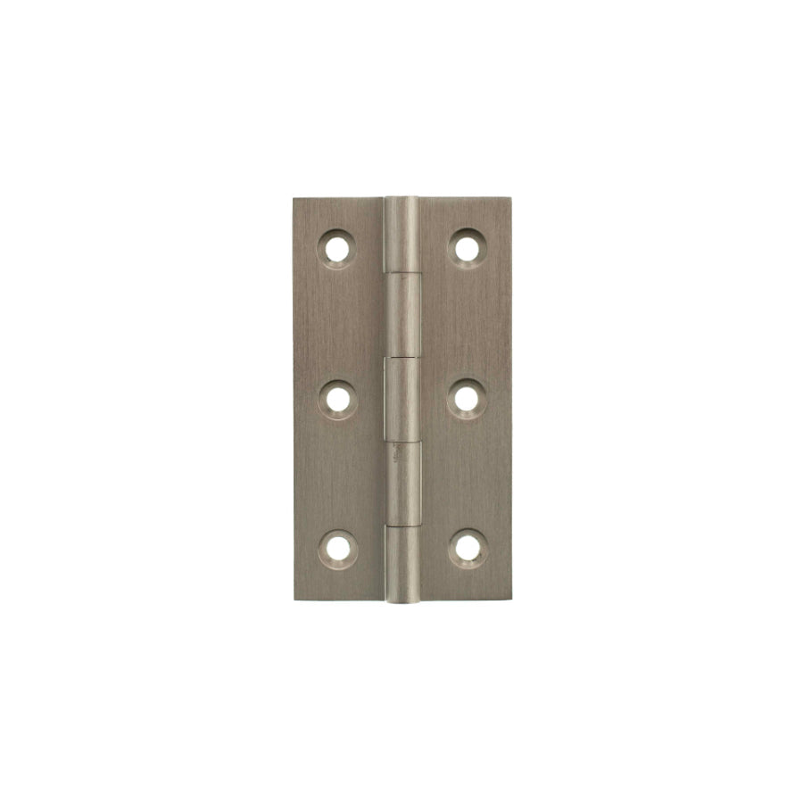Millhouse Brass Cabinet Butt Hinges 75mm x 41mm x 2mm - Satin Nickel