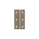 Millhouse Brass Cabinet Butt Hinges 75mm x 41mm x 2mm - Satin Nickel
