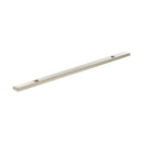 Millhouse Brass Long Narrow Cabinet Handle Backplate 160mm - Satin Nickel