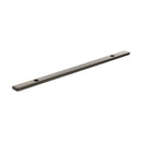 Millhouse Brass Long Narrow Cabinet Handle Backplate 160mm - Urban Dark Bronze