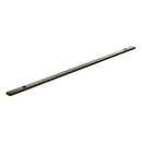 Millhouse Brass Long Narrow Cabinet Handle Backplate 320mm - Urban Dark Bronze