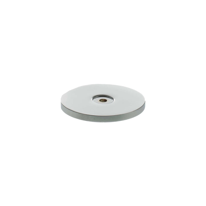 Millhouse Brass Round Cabinet Handle Backplate - Polished Chrome