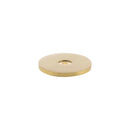 Millhouse Brass Round Cabinet Handle Backplate - Satin Brass