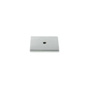 Millhouse Brass Square Cabinet Handle Backplate - Polished Chrome