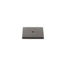 Millhouse Brass Square Cabinet Handle Backplate - Urban Dark Bronze