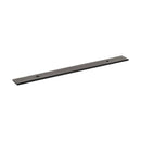 Millhouse Brass Long Wide Cabinet Handle Backplate 128mm - Matt Black