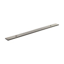 Millhouse Brass Long Wide Cabinet Handle Backplate 160mm - Urban Dark Bronze