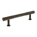 Millhouse Brass Chrysler Diamond T-Bar Cabinet Pull Handle 128mm - Urban Dark Bronze