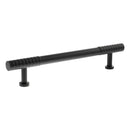 Millhouse Brass Chrysler Diamond T-Bar Cabinet Pull Handle 160mm - Matt Black