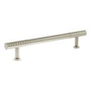 Millhouse Brass Chrysler Diamond T-Bar Cabinet Pull Handle 160mm - Satin Nickel