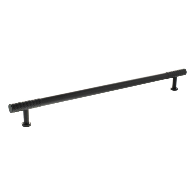Millhouse Brass Chrysler Diamond T-Bar Cabinet Pull Handle 320mm - Matt Black
