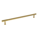 Millhouse Brass Chrysler Diamond T-Bar Cabinet Pull Handle 320mm - Satin Brass