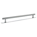 Millhouse Brass Chrysler Diamond T-Bar Cabinet Pull Handle on Backplate 320mm - Polished Chrome