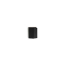 Millhouse Brass Pennington Hexagonal Cylinder Cabinet Knob Handle - Matt Black