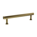 Millhouse Brass Pennington Hexagonal T-Bar Cabinet Pull Handle 160mm - Antique Brass