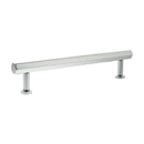 Millhouse Brass Pennington Hexagonal T-Bar Cabinet Pull Handle 160mm - Polished Chrome