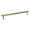 Millhouse Brass Pennington Hexagonal T-Bar Cabinet Pull Handle 320mm - Antique Brass