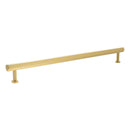 Millhouse Brass Pennington Hexagonal T-Bar Cabinet Pull Handle 320mm - Satin Brass