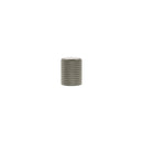 Millhouse Brass Eiffel Knurled Cylinder Cabinet Knob Handle - Satin Nickel