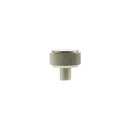 Millhouse Brass Eiffel Knurled Round Cabinet Knob Handle - Satin Nickel