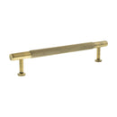 Millhouse Brass Eiffel Knurled T-Bar Cabinet Pull Handle 160mm - Antique Brass
