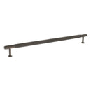 Millhouse Brass Eiffel Knurled T-Bar Cabinet Pull Handle 320mm - Urban Dark Bronze