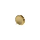 Millhouse Brass Battersea Linear Finger Pull Cabinet Knob Handle - Satin Brass