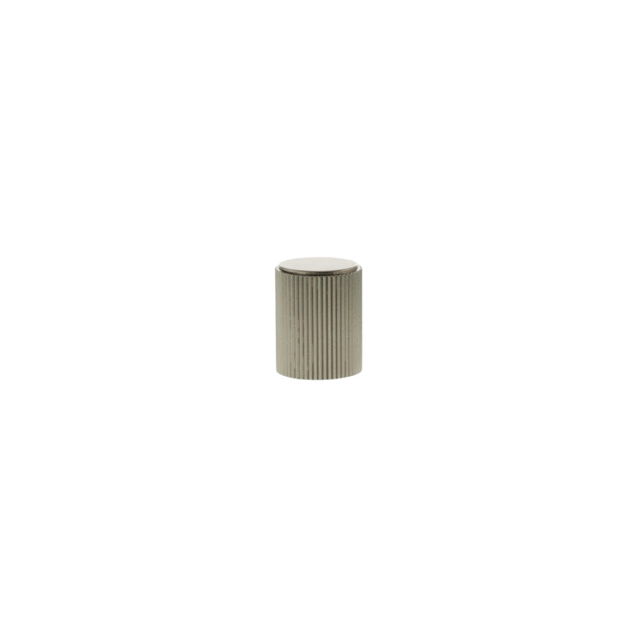 Millhouse Brass Battersea Linear Cylinder Cabinet Knob Handle - Satin Nickel