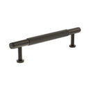 Millhouse Brass Battersea Linear T-Bar Cabinet Pull Handle 128mm - Urban Dark Bronze