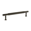 Millhouse Brass Battersea Linear T-Bar Cabinet Pull Handle 160mm - Urban Dark Bronze