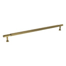 Millhouse Brass Battersea Linear T-Bar Cabinet Pull Handle 320mm - Antique Brass
