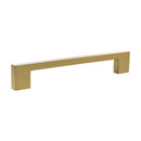 Millhouse Brass Empire Slim Cabinet Pull Handle 160mm - Satin Brass