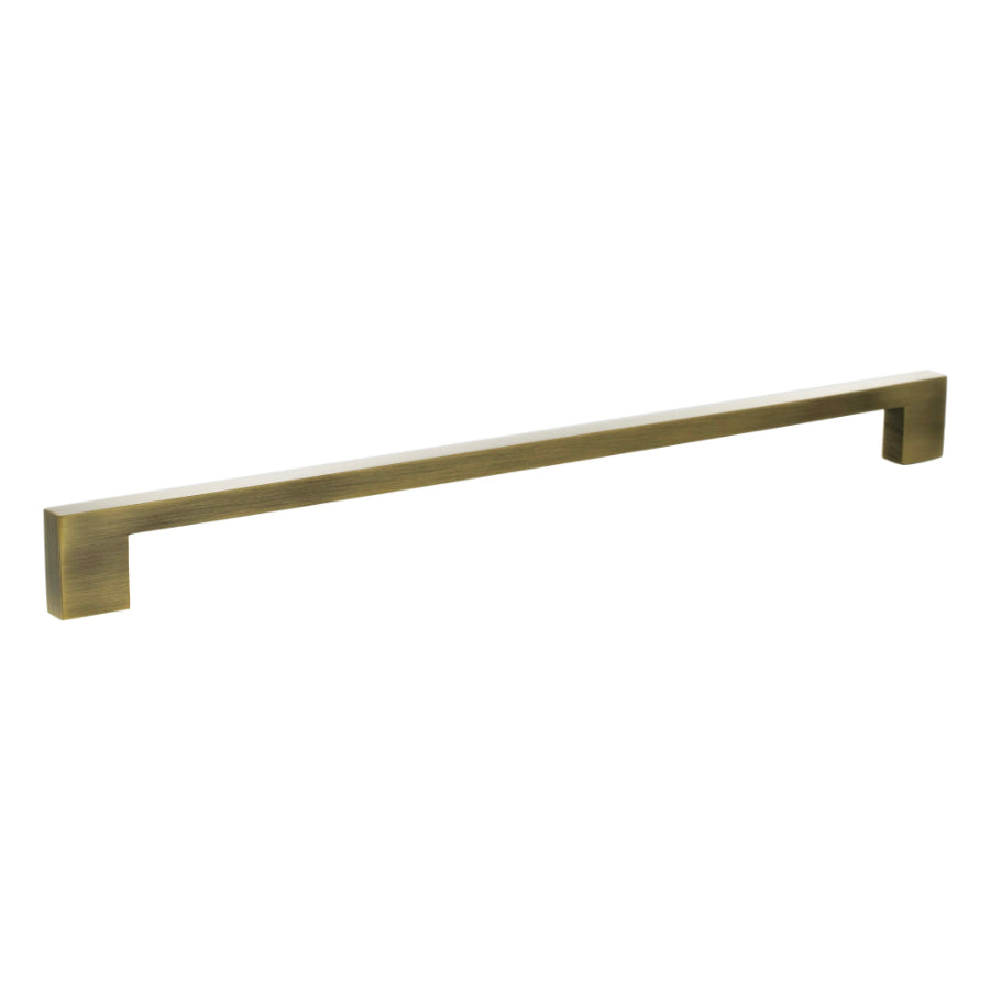 Millhouse Brass Empire Slim Cabinet Pull Handle 320mm - Antique Brass