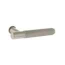 Millhouse Brass Crompton Lever Door Handle on Concealed Round Rose - Satin Nickel