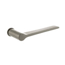 Millhouse Brass Brindley Lever Door Handle on Concealed Round Rose - Satin Nickel