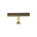 Millhouse Brass Paddington Spiral T-Bar Cabinet Knob Handle - Antique Brass