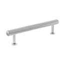 Millhouse Brass Paddington Spiral T-Bar Cabinet Pull Handle 128mm - Polished Chrome